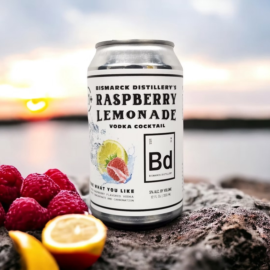 Bismarck Distillery's Raspberry Lemonade Vodka Cocktail