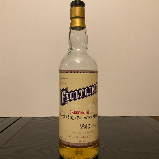 Faultline Cragganmore 20 year