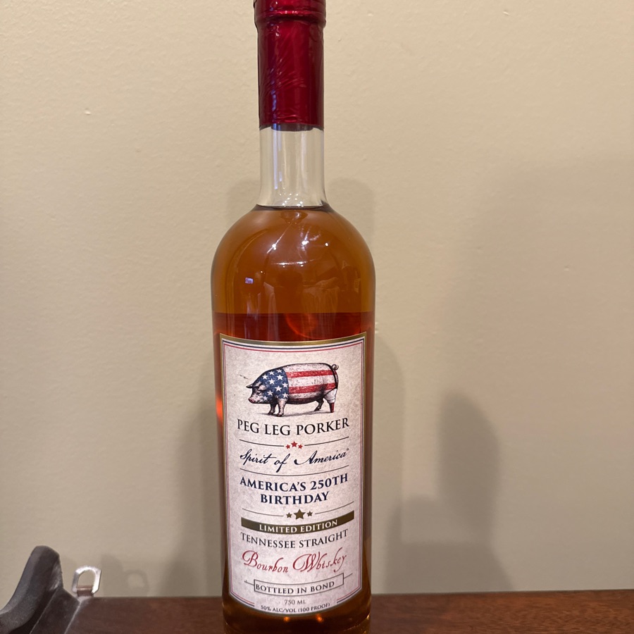 Peg Leg Porker Spirit of America Limited Edition Bottled in Bond