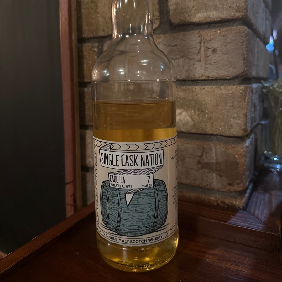 Single Cask Nation Caol Ila 7yr