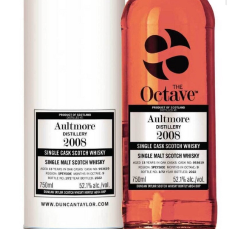 Aultmore 2008 13 Years - The Octave (Duncan Taylor)
