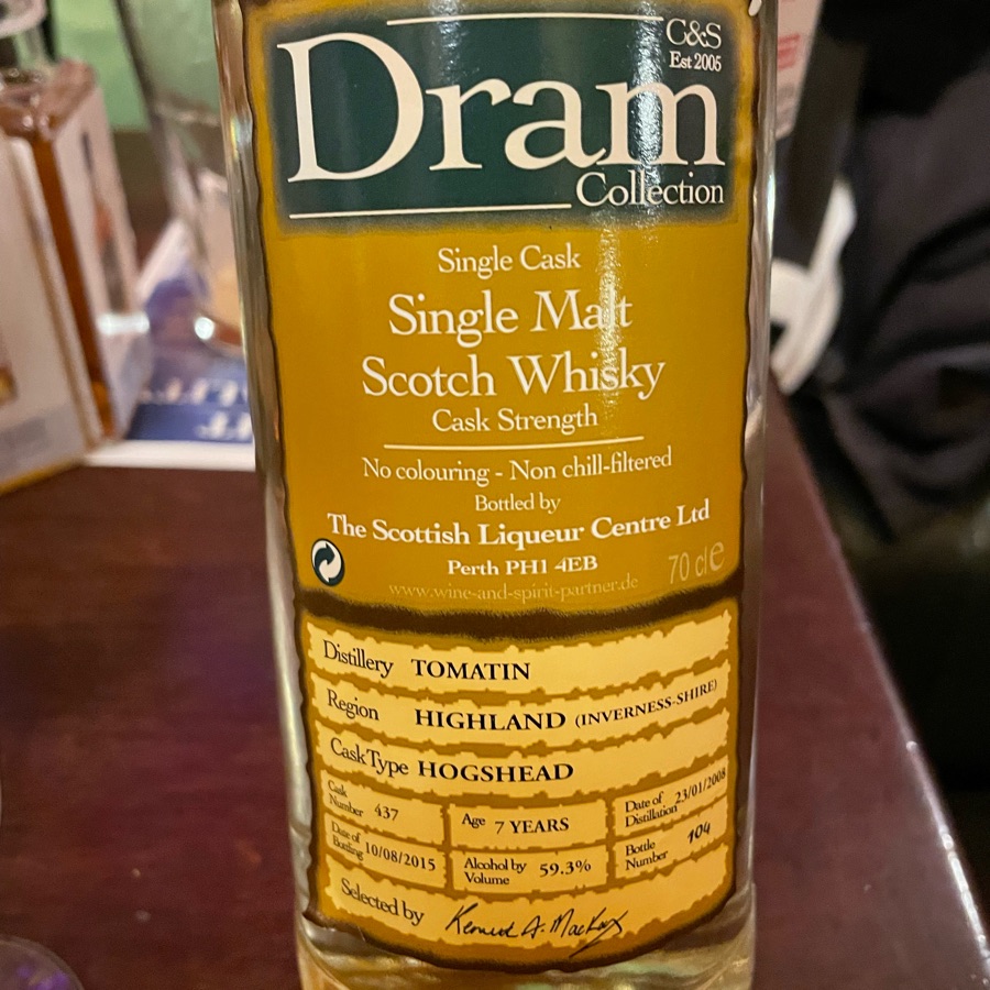 Tomatin 7y 2008/2015 (Dram Collection)