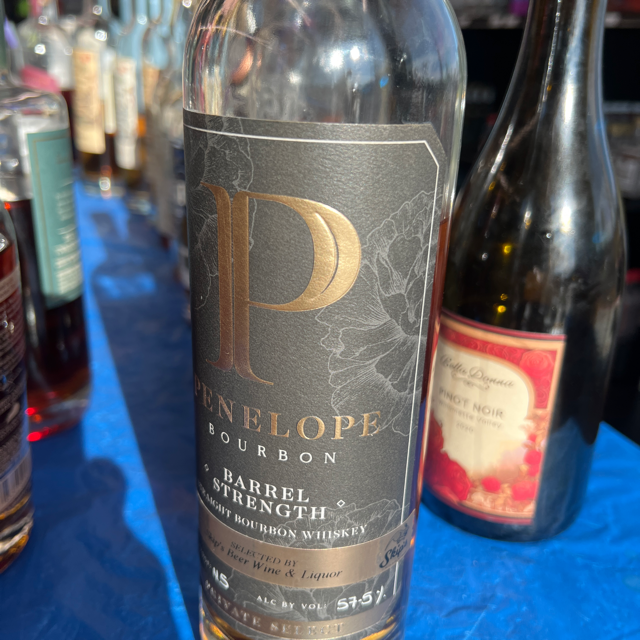 Penelope Private Select Barrel Strength Bourbon (Skip's Liquor)