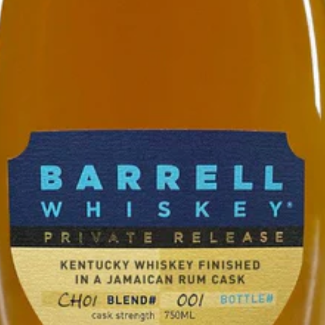 Barrell Whiskey Private Release CH01 Whiskey