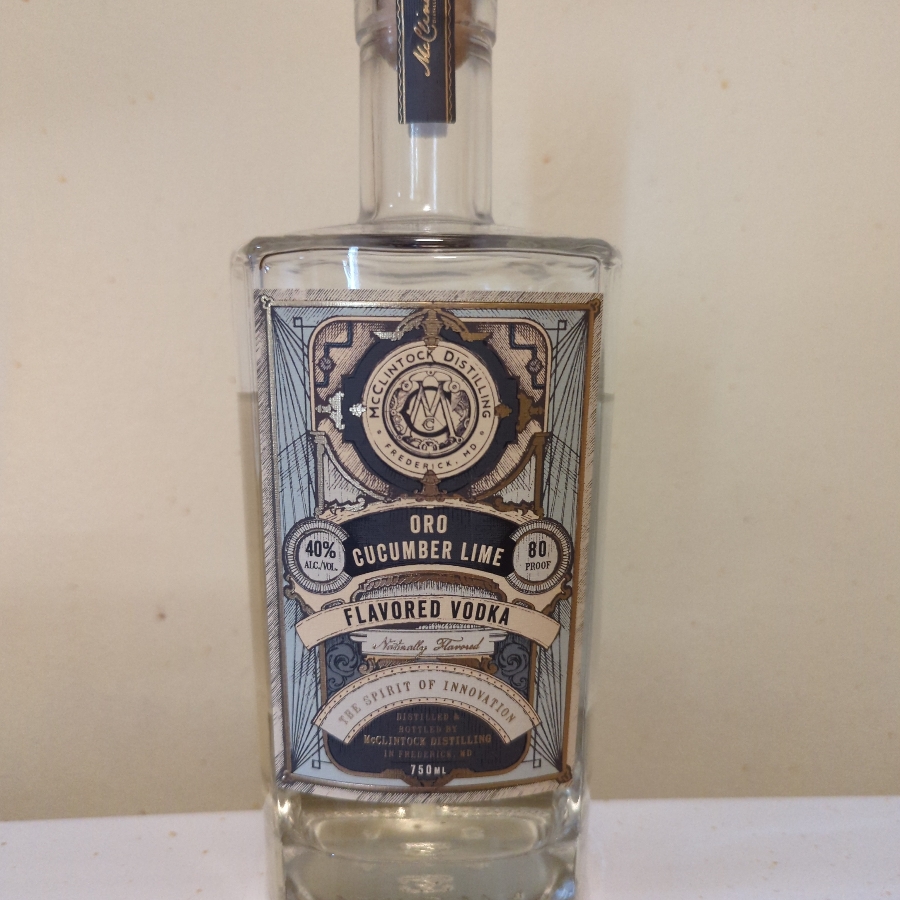 McClintock Oro Cucumber Lime Flavored Vodka