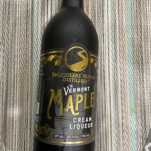 Smugglers Notch Vermont Maple cream liqueur
