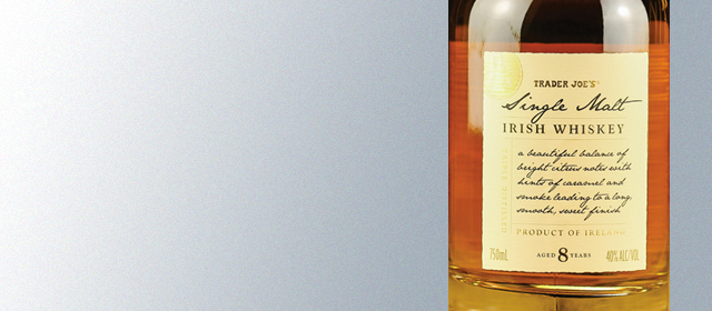 Trader Joe's 8 Year Single Malt Irish Whiskey
