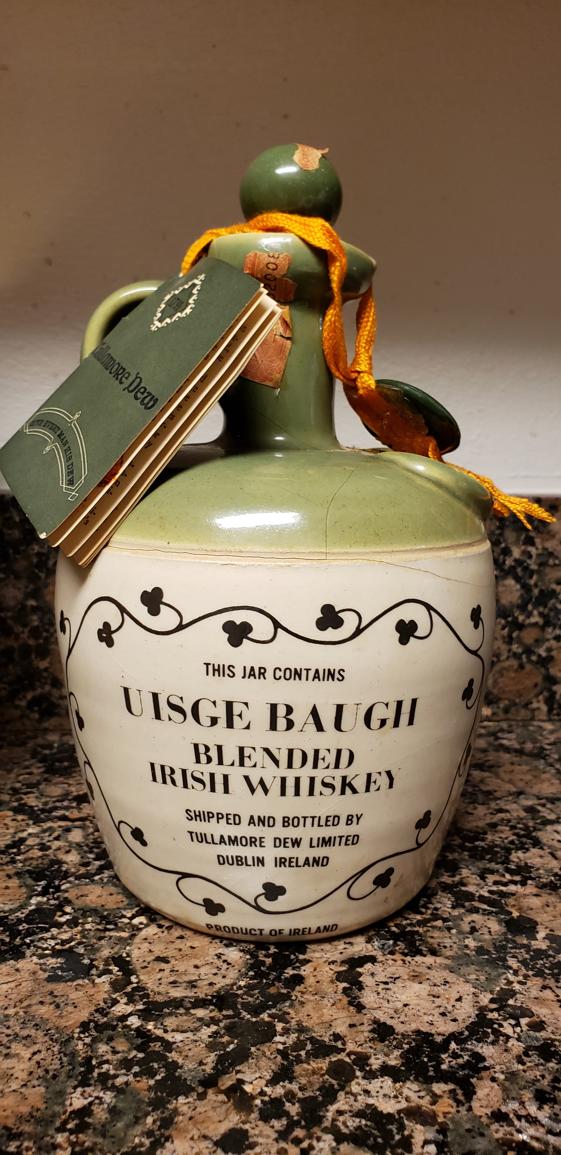 Tullamore dew 12 year old Uisge Baugh