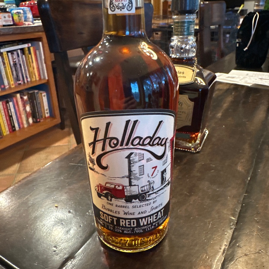 Holladay Soft Red Wheat One Barrel selected by Bubbles Wine and Spirits