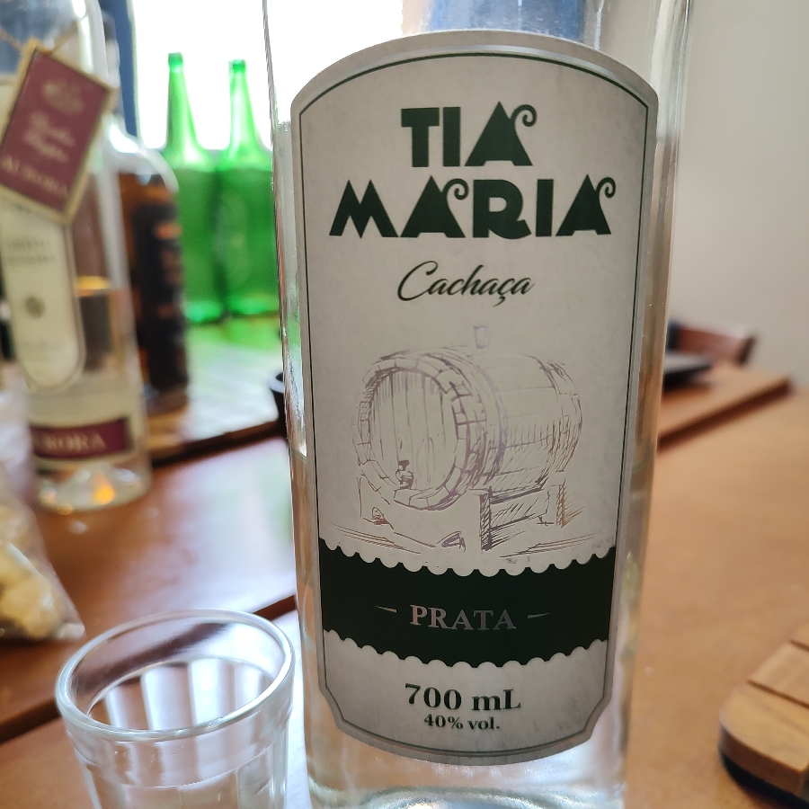 CACHAÇA TIA MARIA PRATA JEQUITIBÁ