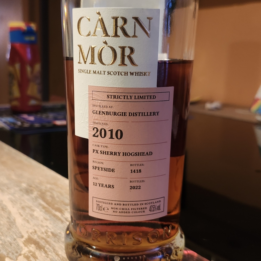 Càrn Mòr Glenburgie 2010 12 years old