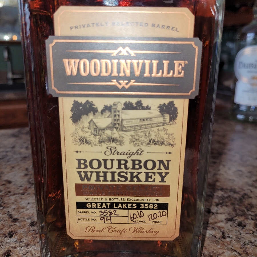 Woodinville Private Select Single Barrel #3582