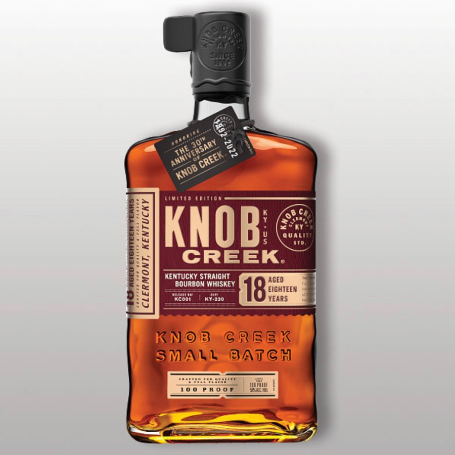 Knob Creek Small Batch 18 Year Bourbon