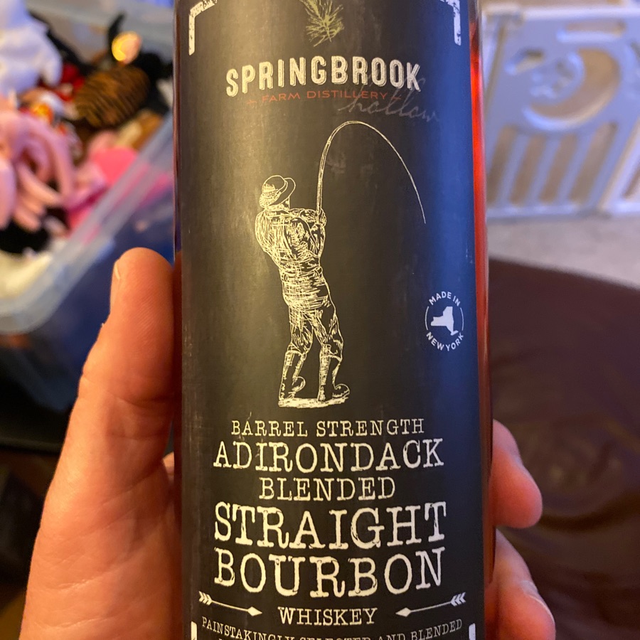 Springbrook Barrel Strength Adirondack Bourbon
