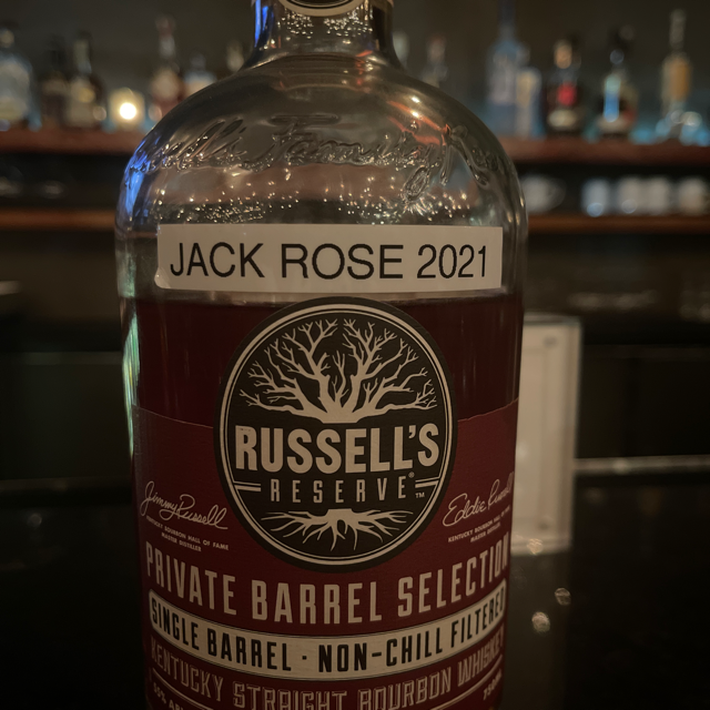 Russell's Reserve Private Barrel Single Barrel (21-0148)