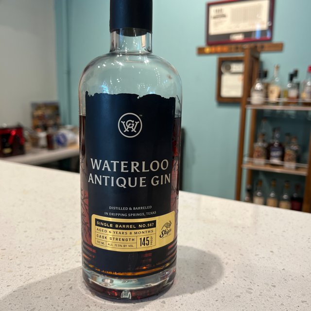 Waterloo Antique Gin (Skip's Liquor Pick)