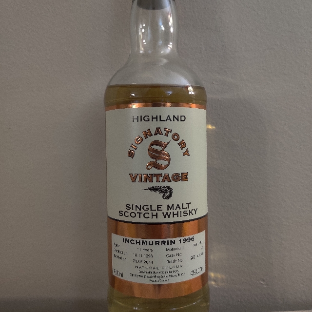 Inchmurrin 17 (1996) (Signatory)