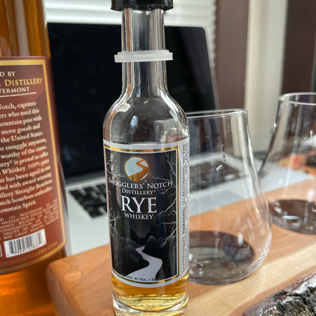 Smugglers' Notch Rye Whiskey