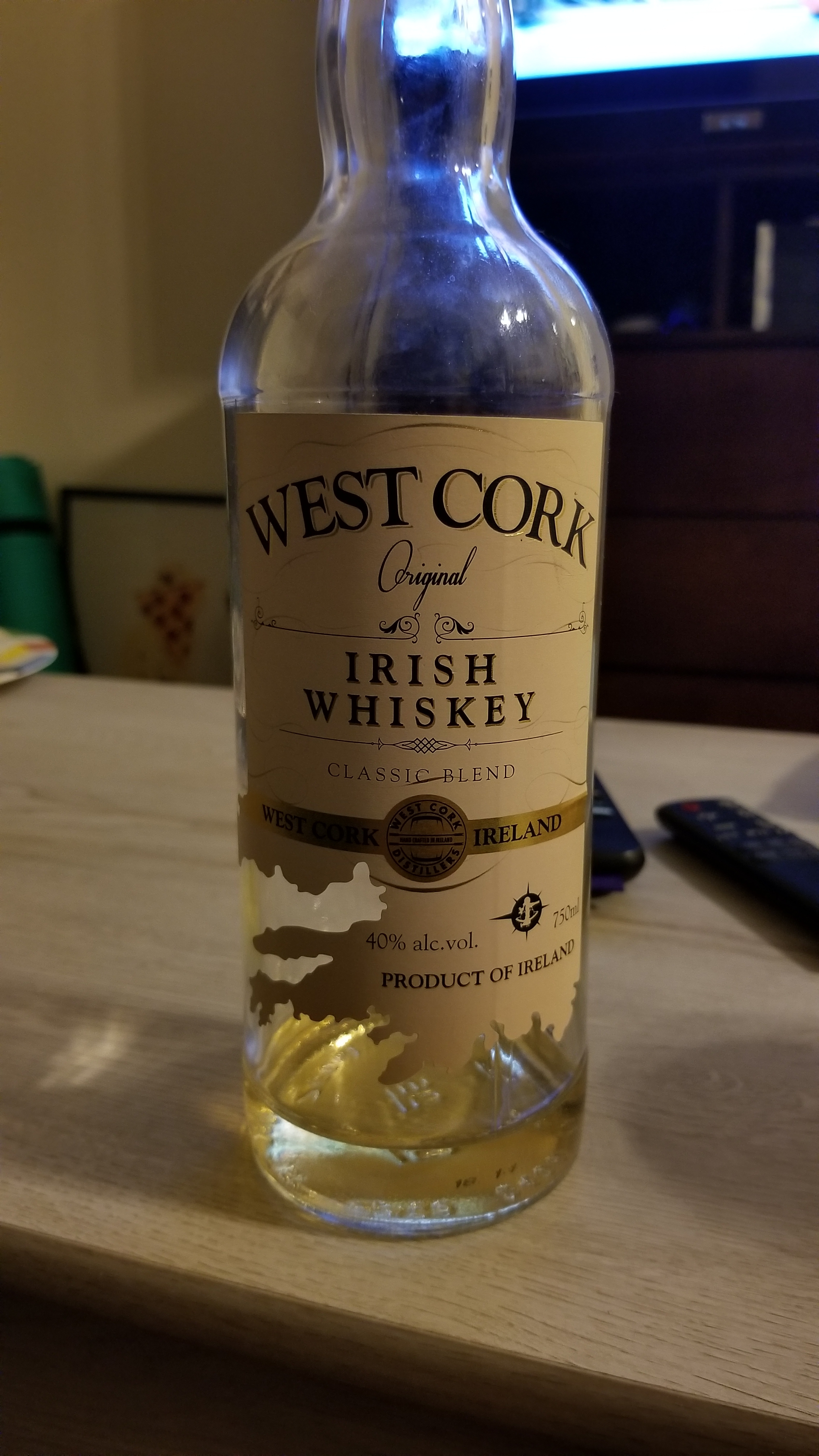 West Cork Classic Blend Irish Whiskey