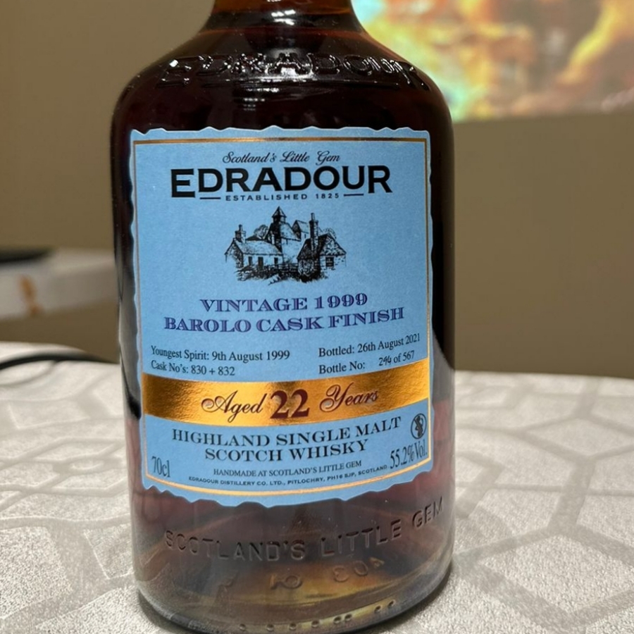 Edradour 22yo Barolo Cask Finish