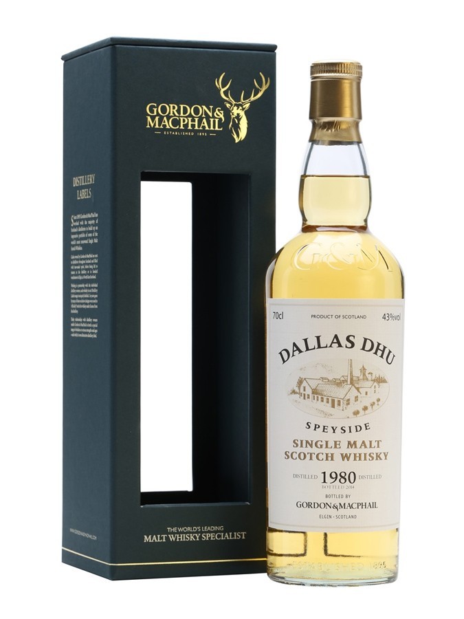 Dallas Dhu 1980 33 Year Distillery Labels (Gordon & MacPhail)