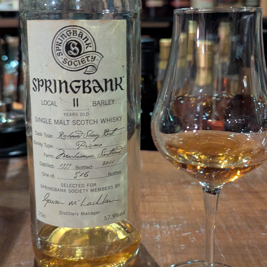 Springbank 1999 11 Years Local Barley