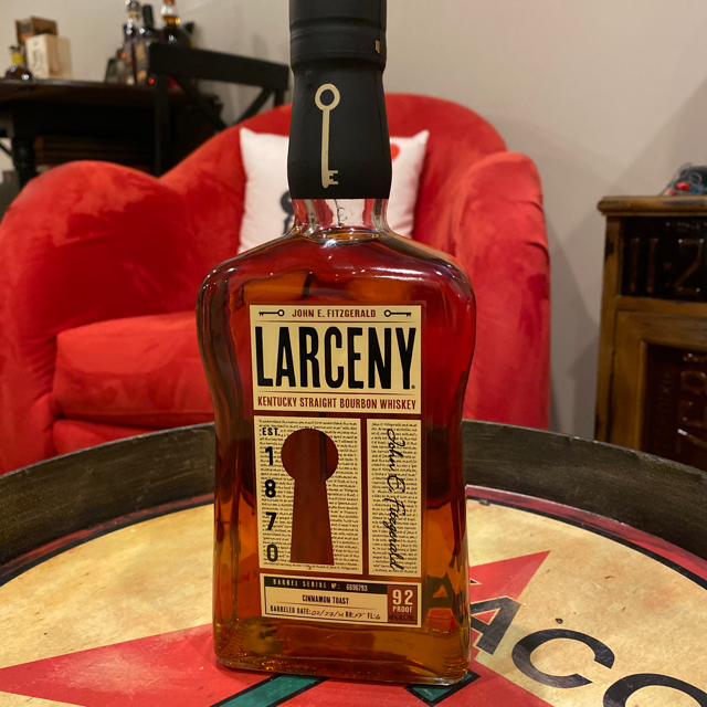 Larceny Kentucky Straight Bourbon Whiskey - Cinnamon Toast