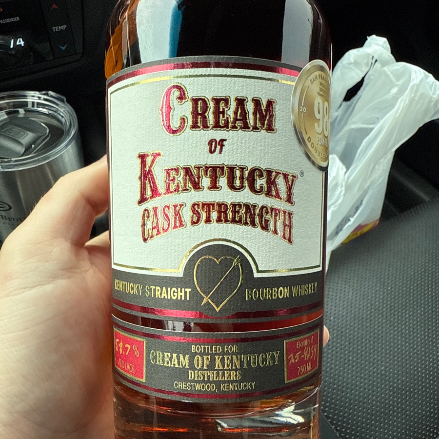 Cream of Kentucky Cask Strength Bourbon