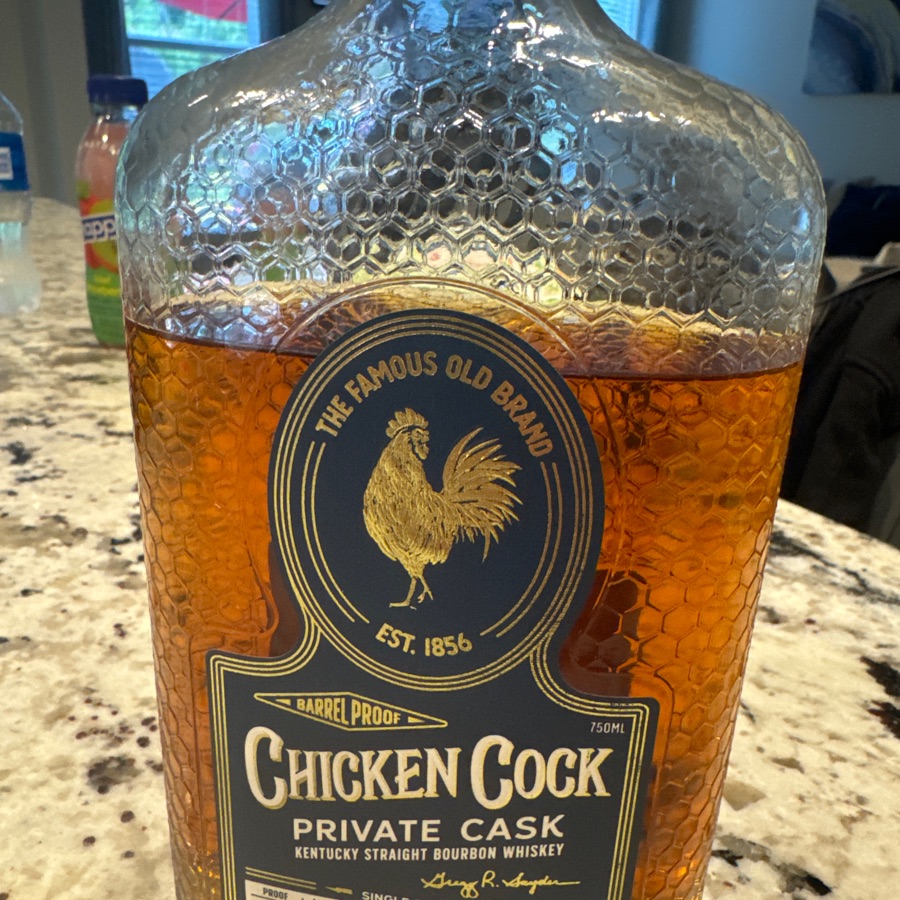 Chicken Cock Barrel Proof Private Cask "Odarby's Liqour Barn"