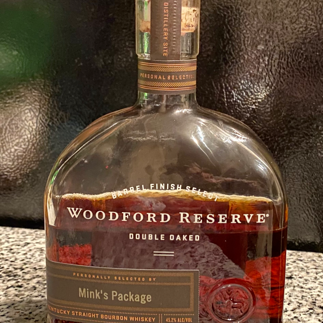 Woodford Reserve Double Oaked (Mink's Package)