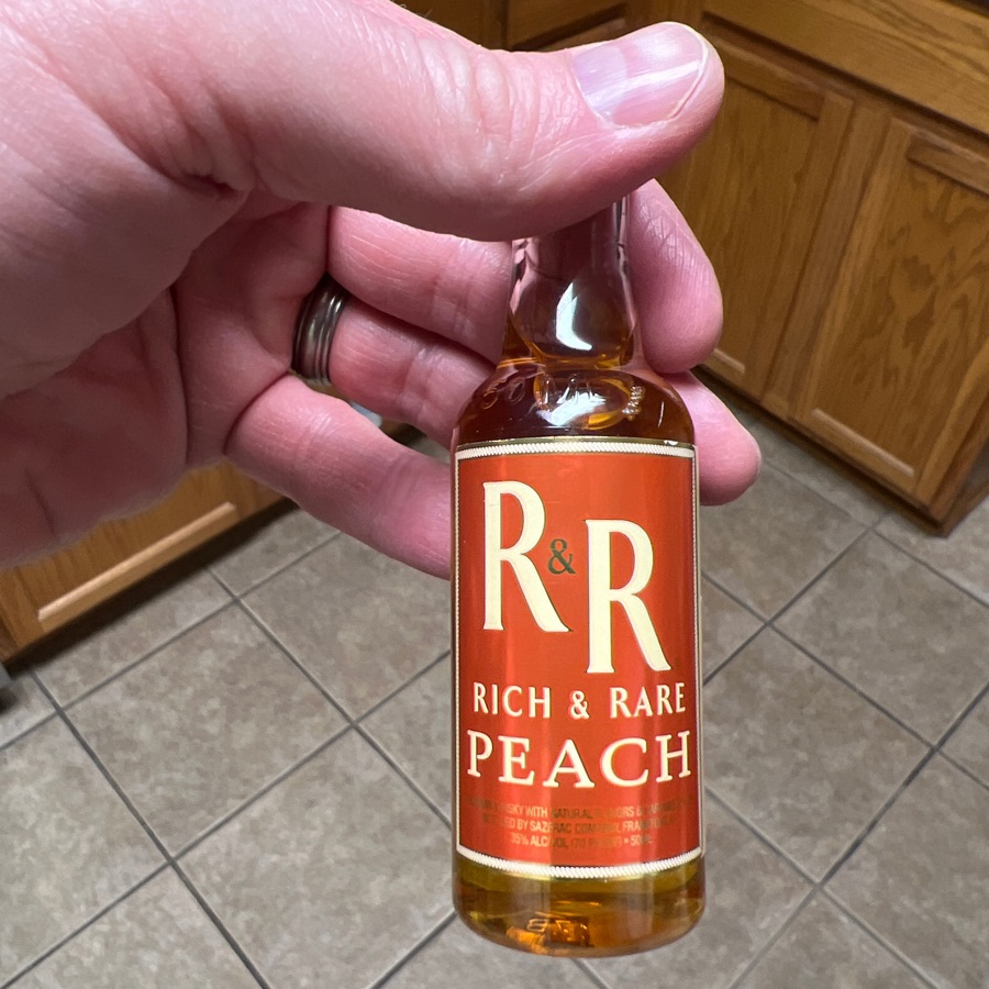 Rich & Rare Peach Canadian Whiskey