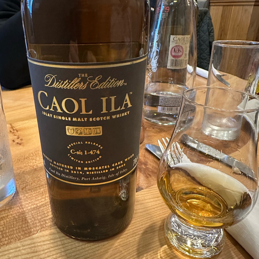 Caol Ila Distillers Edition 2014 Moscatel Finish