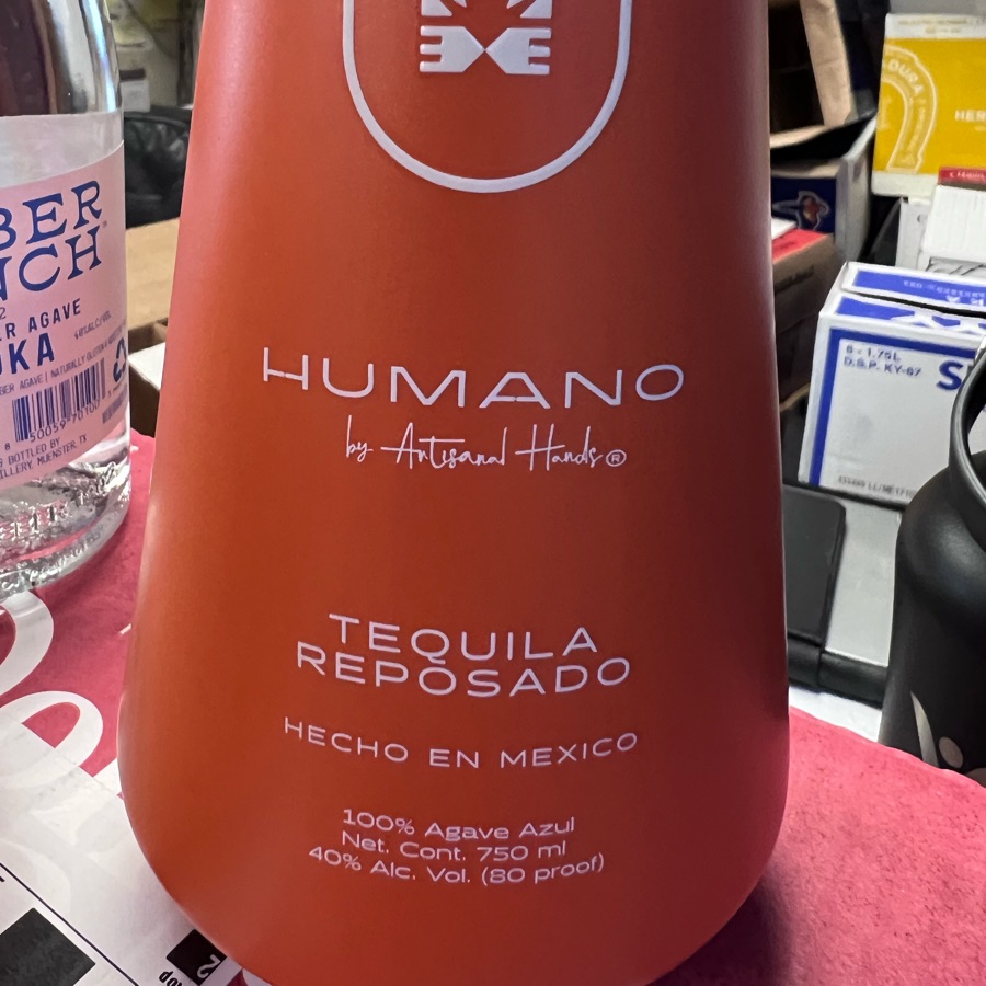 Humano by Artisanal Hands Tequila Reposado