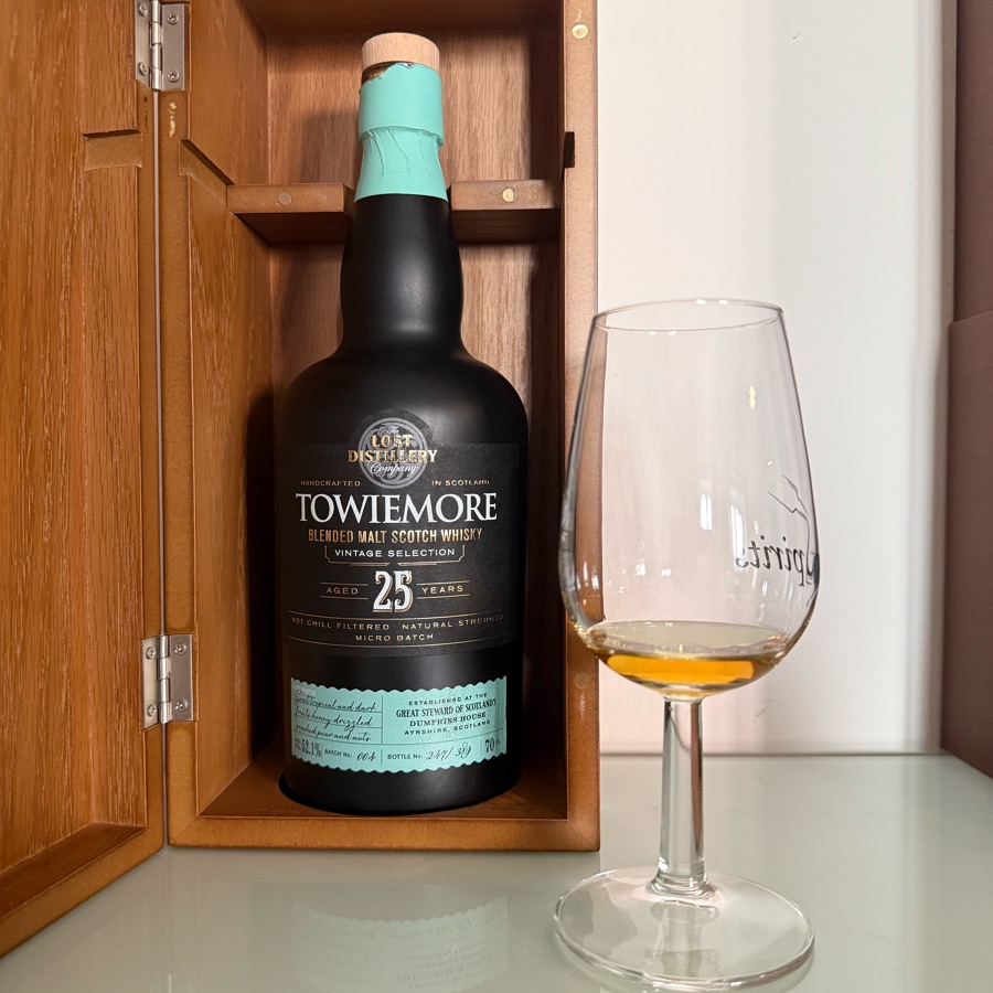 The Lost Distillery Company Towiemore 25 Years Old