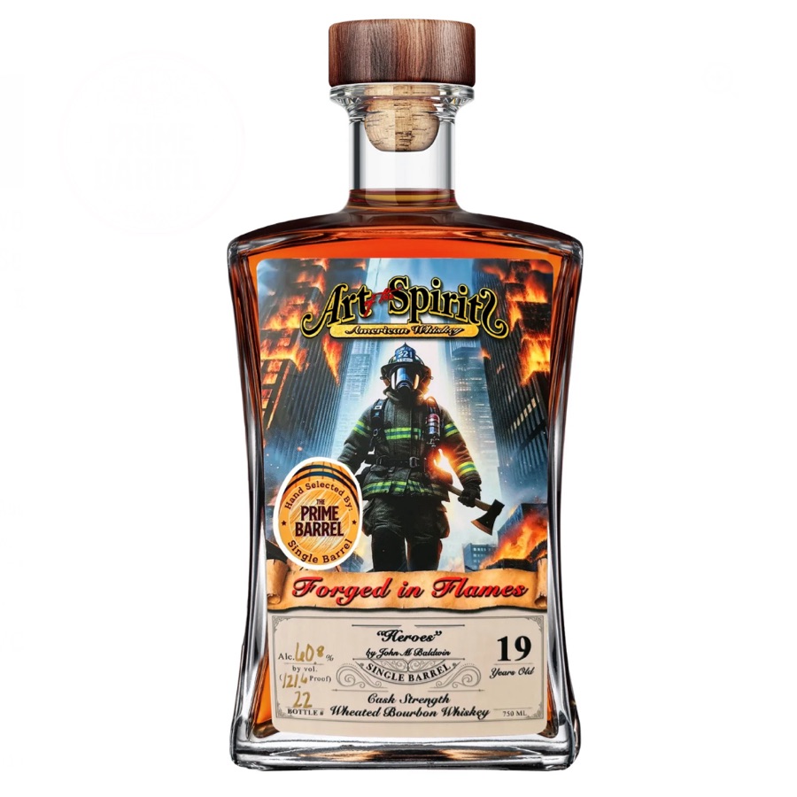 Art of The Spirits "Heroes" 19 Year Old Wheated Single Barrel Bourbon