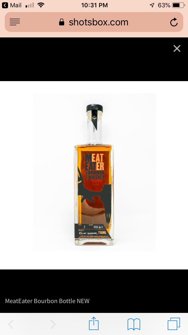 MeatEater Straight Bourbon Whiskey