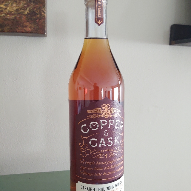 Cooper & Cask straight bourbon whiskey