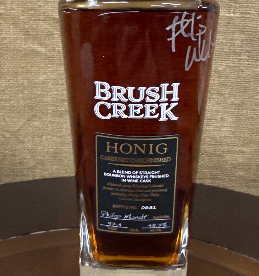 Brush Creek Honig Cabernet Cask Finish
