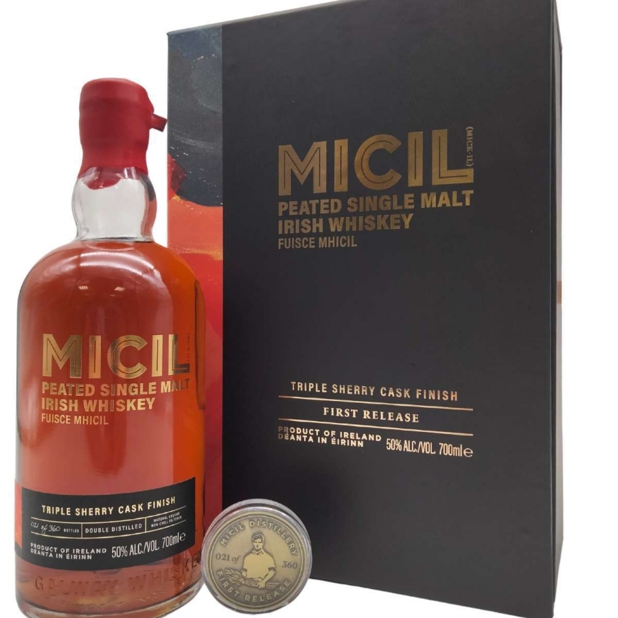 Micil Peated Single Malt Irish Whiskey
