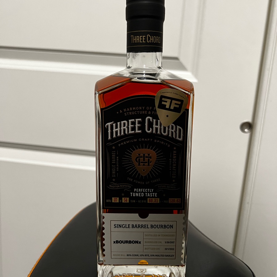Three Chord Single Barrel Bourbon (Furnace Fest)