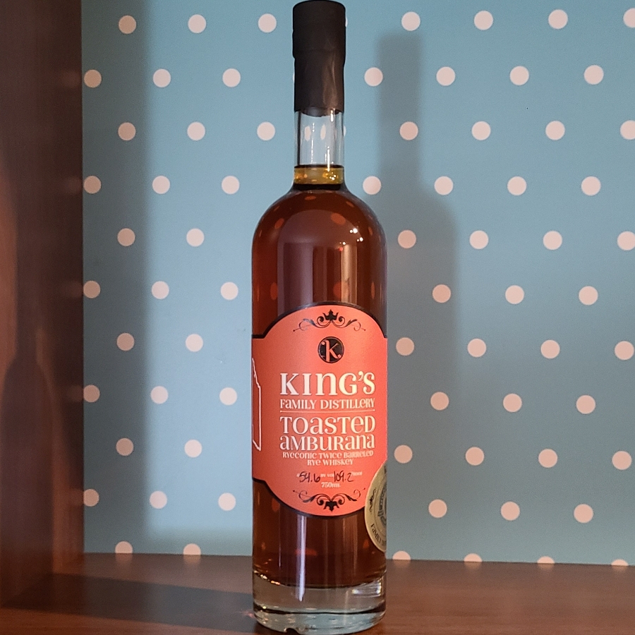 King's Family Toasted Amburana Ryeconic Twice Barreled Rye