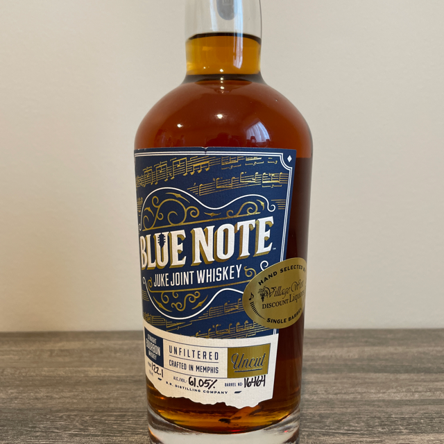 Blue Note Juke Joint Whiskey Single Barrel (Village West Discount Liquors)