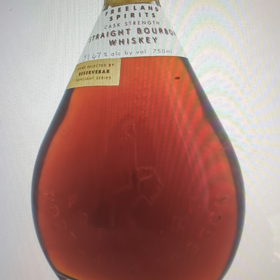 Freeland Spirits Cask Strength Bourbon