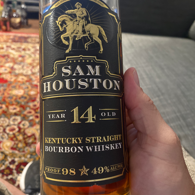Sam Houston 14 Year Kentucky Straight Bourbon Batch CO-3 (Release No. 5)
