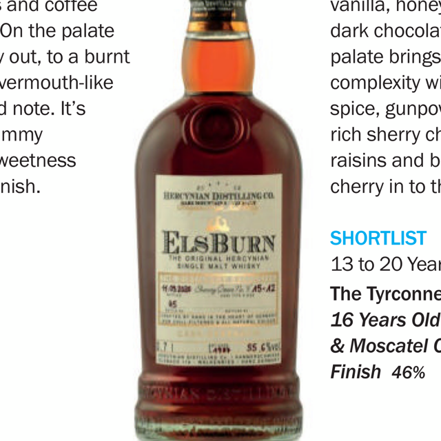 Elsburn Single Sherry Octave