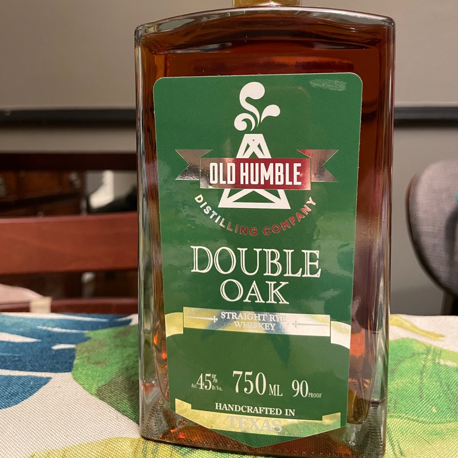 Old Humble Double Oak Straight Rye