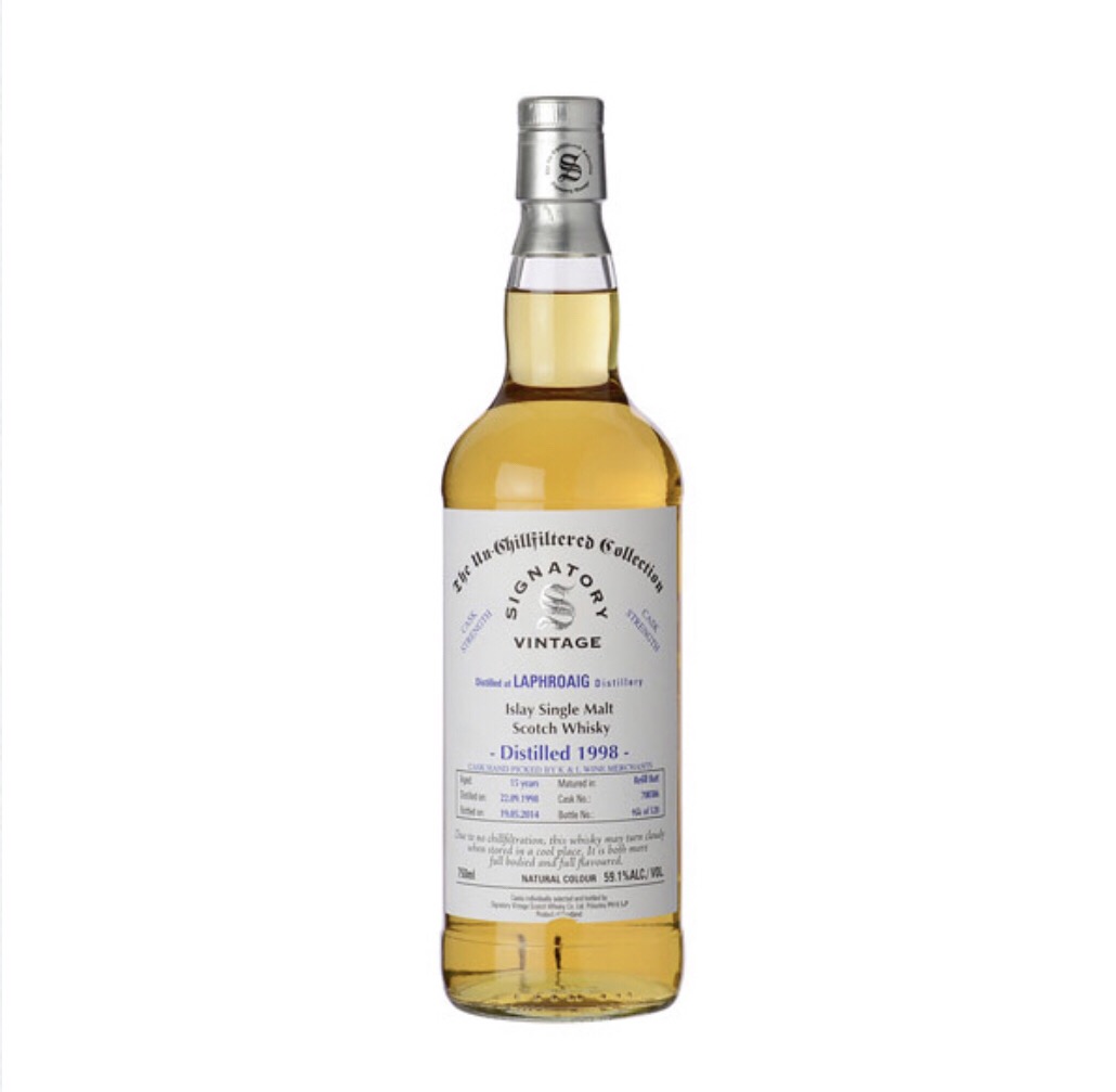 Laphroaig 1998 16 Year Un-Chillfiltered Collection (Signatory)