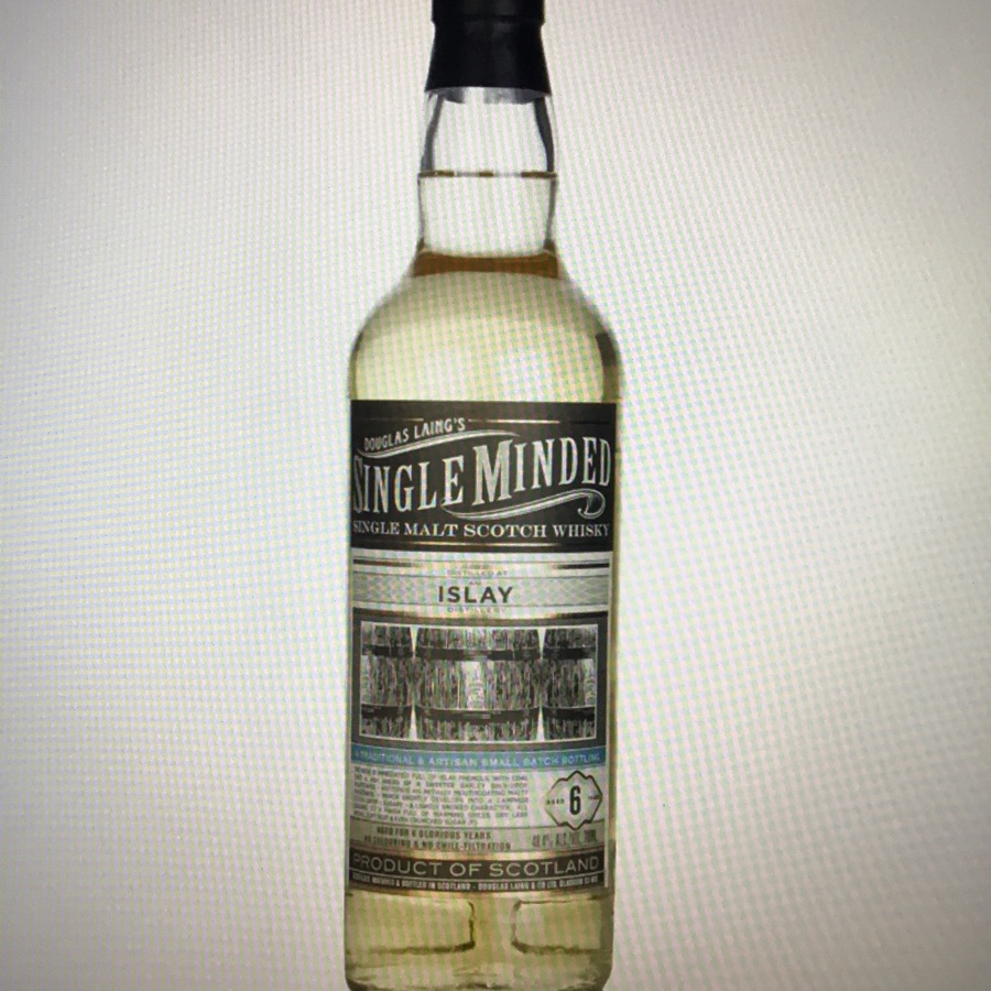 Douglas Laing's Single Minded (Islay) 6 Year Old Whisky