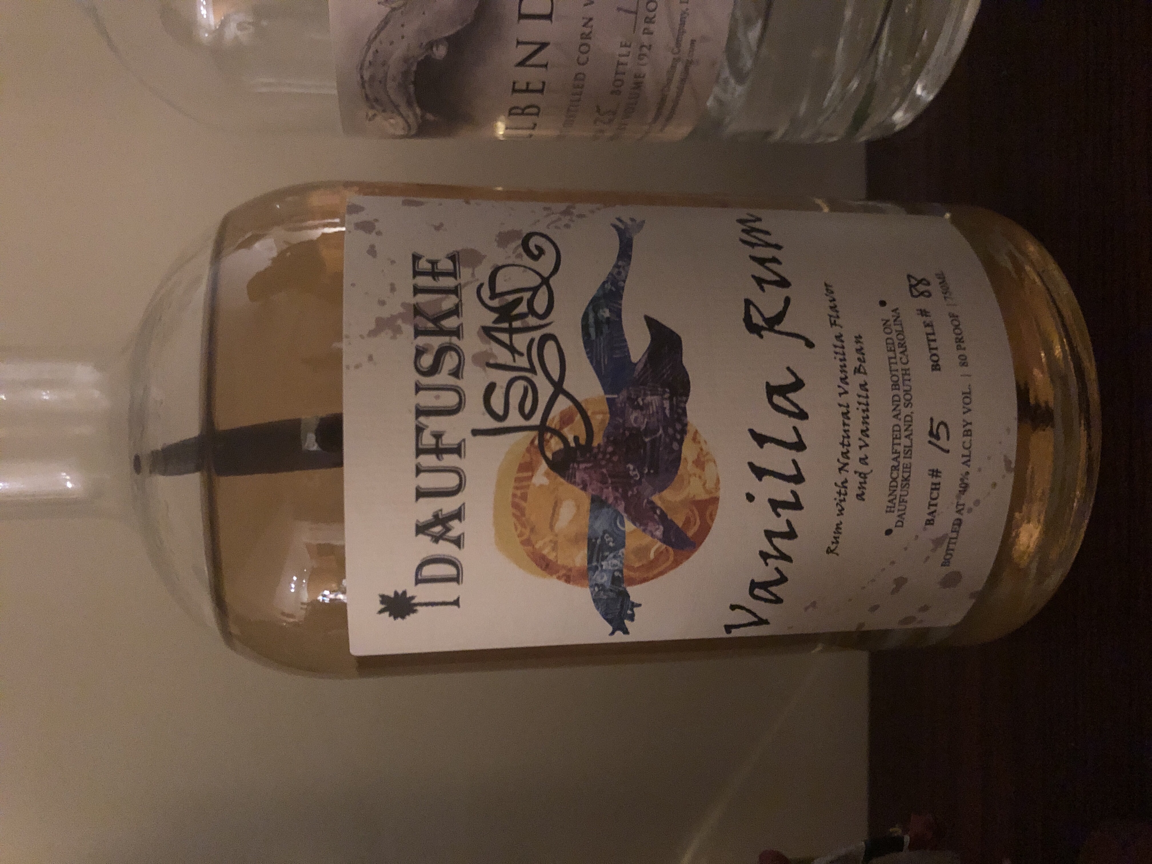 Daufuskie Island Vanilla Rum