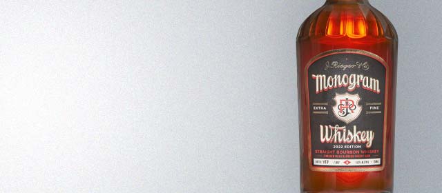 Rieger's Monogram Straight Bourbon Whiskey Oloroso Sherry Cask (2022 Edition)